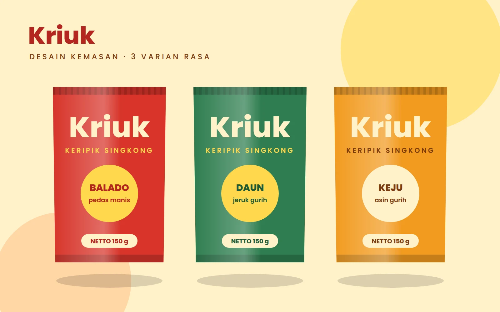 Kemasan Keripik Kriuk