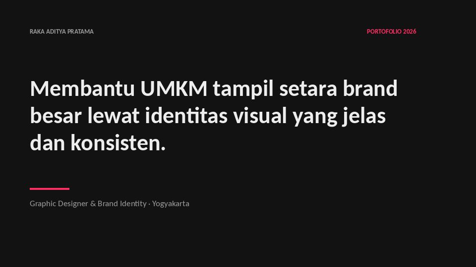 Pratinjau contoh Portofolio PPT